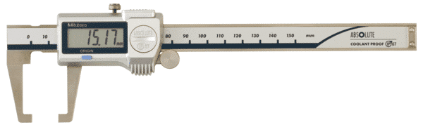 Mitutoyo Digital ABSOLUTE Neck Caliper, 0-150mm