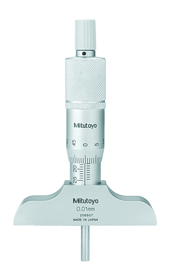 Mitutoyo Depth Micrometer 0-1 inch (128-106-1)