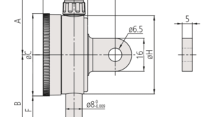 Mitutoyo Diagram Dial Gauge One Revolution