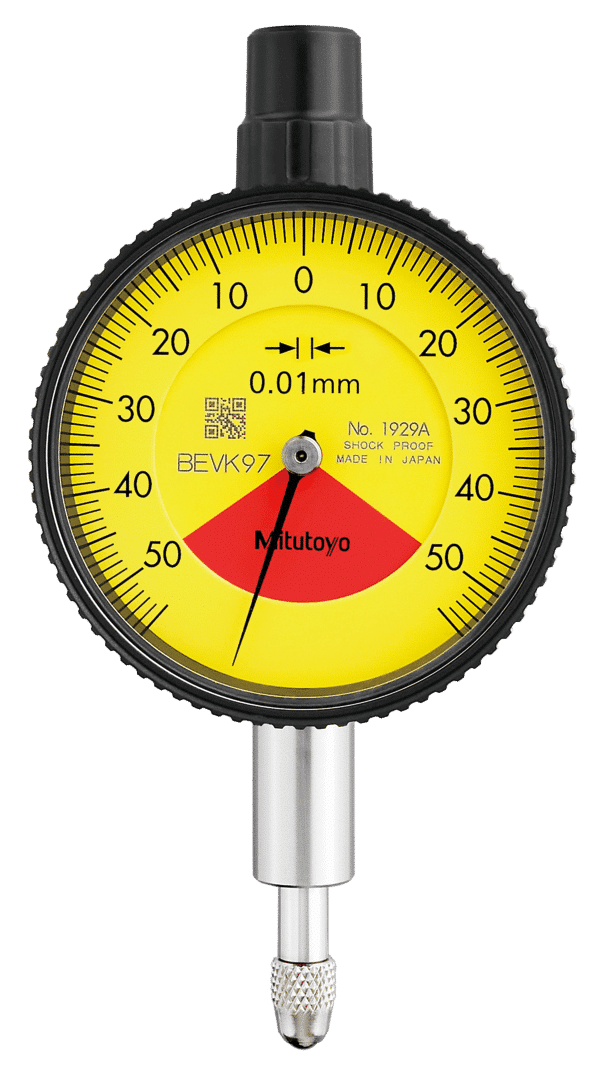 Mitutoyo Dial Gauge Plunger Type Shock and Dust Proof