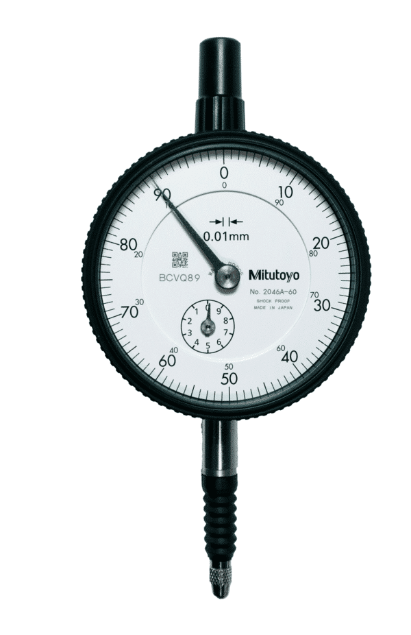 Mitutoyo Dial Gauge with Back Lug (2046A-60)