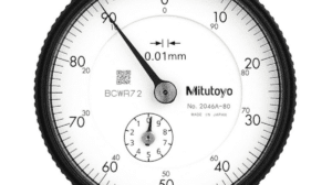 Mitutoyo Plunger Dial Gauge with Back Lug & Peak Hold