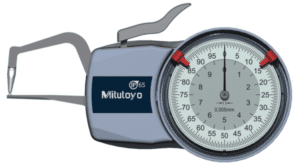 Mitutoyo External Dial Caliper Gauge (Metric)