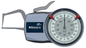 Mitutoyo External Dial Caliper Gauge (Inch)