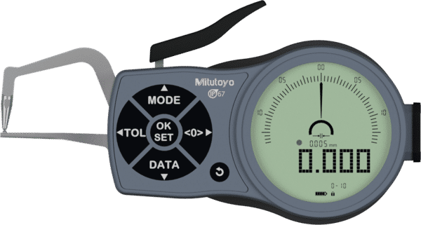 Mitutoyo Metric External Digital Caliper Gauge (0-10mm)