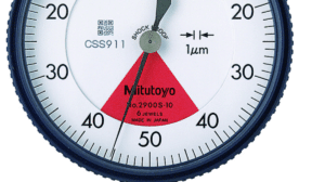 Mitutoyo Plunger Dial Indicator, Lug Back, One Revolution, Dustproof, Shockproof