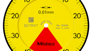 Mitutoyo Dial Indicator Face with 0-50-0 Reading