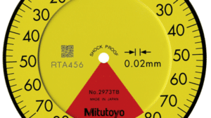 Mitutoyo Dial Indicator, Flat Back, One Revolution Face 0-80-0