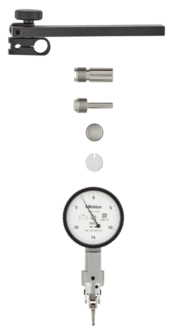 Mitutoyo Dial Test Indicator Universal (Inch) with Accessories