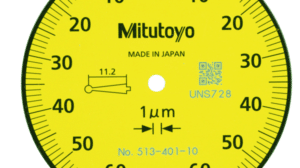 Mitutoyo Dial Test Indicator Face (Metric)