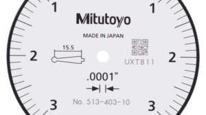 Mitutoyo Dial Test Indicator Face (Inch)