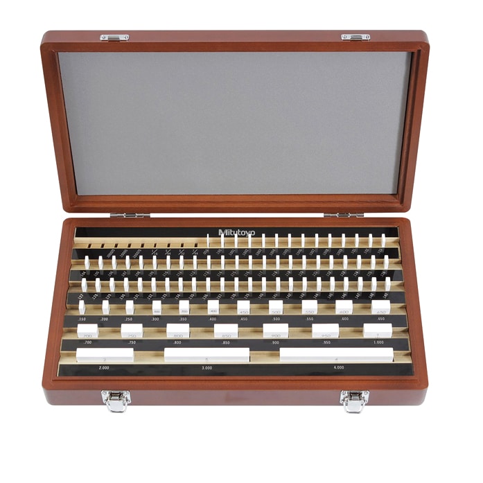 Mitutoyo Ceramic 88 Piece Gauge Block Set in Case (516-371-10)