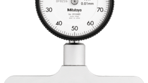 Mitutoyo Dial Indicator Depth Gauge, Plunger Type, 0-100mm