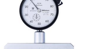 Mitutoyo Dial Indicator Depth Gauge with 63.5mm Base, Ball Point