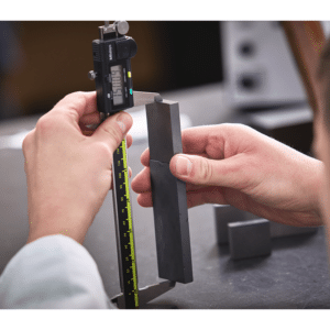 Vernier gauge calibration in laboratory