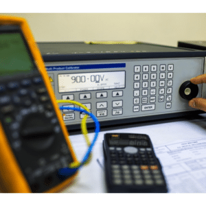 Multimeter calibration in laboratory