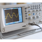 Oscilloscope calibration in laboratory