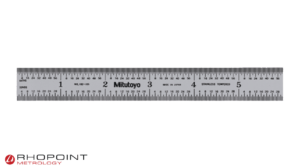 Mitutoyo Wide Rigid Steel Rule 150mm / 6inch