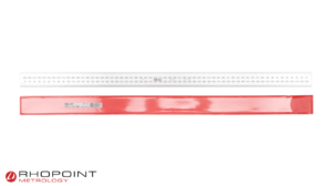 Mitutoyo Wide Rigid Steel Rule 600mm with Protection Case