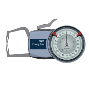 Kroeplin External Dial Caliper for Calibration