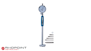 Moore & Wright 316 Series Cylinder Bore Gauge Set with Setting Ring and Five Interchangeable Contact Points