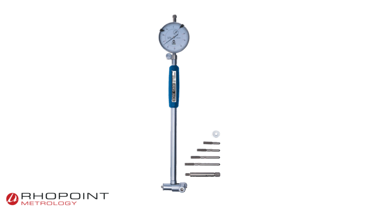 Moore & Wright 316 Series Cylinder Bore Gauge Set with Setting Ring and Five Interchangeable Contact Points