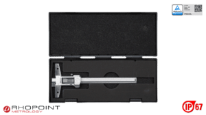 Mitutoyo Digital ABS Hook Type Depth Gauge Diagram 0-6inch / 0-150mm in Case