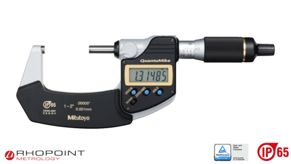 Digital Micrometer QuantuMike IP65, 1-2"