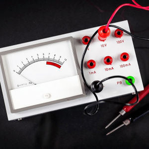 Voltmeter with probes